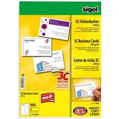 Sigel LP800 Visitenkarte 100 Stück(e)