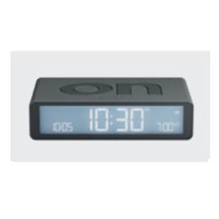 LEXON Flip Classic Digitaler Wecker Grau