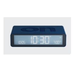 LEXON Flip Classic Digitaler Wecker Blau