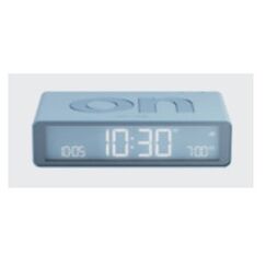 LEXON Flip Classic Digitaler Wecker Hellblau