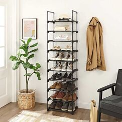 Songmics Schuhregal mit 10 Ablagen