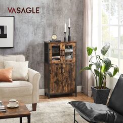 Vasagle LSC260B01 Wohnzimmer-Sideboard 2 Tür(en)