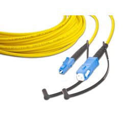 Lightwin LSP-09 LC-SC 15.0 InfiniBand/Glasfaserkabel 15 m Gelb, Farbe: Gelb, Länge: 15 m