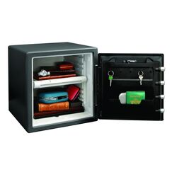 MASTER LOCK Extragroer digitaler Safe mit zweifach gesicherter Zahlenkombination und Schlssel