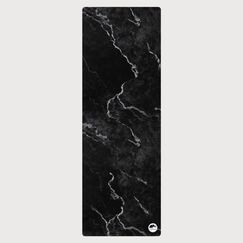 Luviyo All-In-One Yogamatte Black Marble Yoga-Matte Polyethylen, Gummi Mehrfarbig
