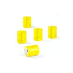 supermagnete M-PC/yellowt Kühlschrankmagnet Gelb 5 Stück(e)