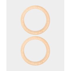 lalana 6006.11 Runde Perle Holz Braun 2 Stück(e)