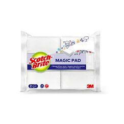 3M Scotch-Brite Schwamm Rechteckig Weiß 2 Stück(e)