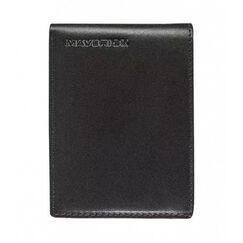 Maverick All Black Portemonnaie Leder, RFID, schwarz