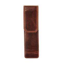 Maverick Original Etui für 2 Schreibgeräte Leder, braun