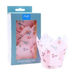 PME Tulpen-Backförmchen – Isolierte Blüten Pk/24