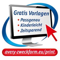 Avery MD1001 Transferfolie für Bekleidung Tintenstrahl
