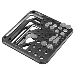 SmallRig MD3184 Werkzeugkoffer Schwarz Aluminium, Edelstahl