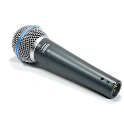 Shure Beta 58A Grau Bühnen-/Auftrittsmikrofon