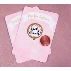 Silhouette MEDIA-SCRATCH-GLD selbstklebendes Etikett Rechteck Gold