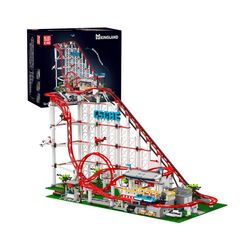 Mould King 11014 Motorisierte Achterbahn Modellbausatz | 3.646 PCS