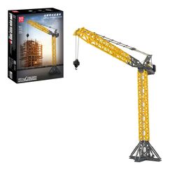 Mould King 17096 Wippausleger-Turmdrehkran-Bausatz | 2.565 Teile