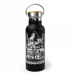Trendform Swiss Tradition 500 ml Edelstahl Schwarz, Weiß