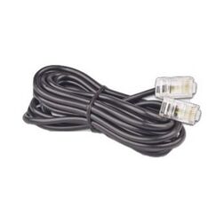 Wirewin MOD 8/4-8/4 10.0 Telefonkabel 10 m Schwarz