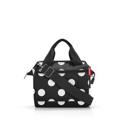 Reisenthel allrounder cross Polyester Schwarz, Weiß Frau Umhängetasche