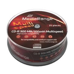 MediaRange MR222 CD-Rohling CD-R 900 MB 25 Stück(e)