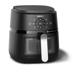 Philips 2000 series NA221/09 Fritteuse Einzelbild 4,2 l Eigenständig 1500 W Heißluftfritteuse Schwarz, Silber