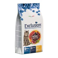 Exclusion NGCAB01 Katzen-Trockenfutter 1,5 kg Adult Rind