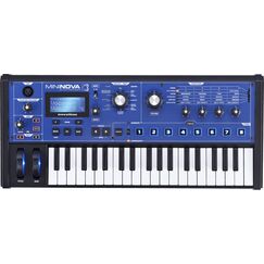 Novation MiniNova MIDI-Tastatur 37 Schlüssel USB Schwarz, Blau, Weiß