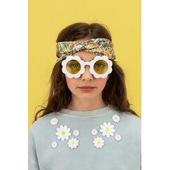PartyDeco Brille Gänseblümchen, Mix