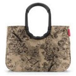 Reisenthel loopshopper L Schwarz, Braun Stoffbeutel