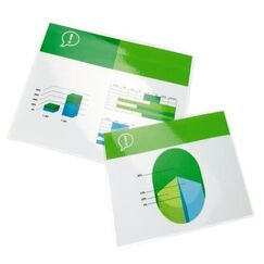 GBC Laminiertaschen f. Dokumente A2 2x80 Micron glänzend (100)