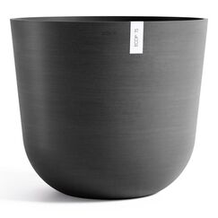 Ecopots Oslo 65 Drinnen/Draußen Topfpflanzer Freistehend Dunkles Grau