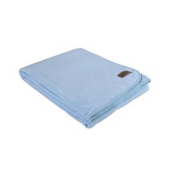 Eskimo P1118.000.310.F2 Überwurfdecke 100 x 150 cm Polyester, Viskose Hellblau