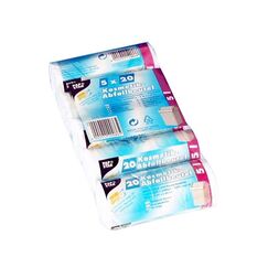 Weita PAP12086 Abfallbeutel 5 l Weiß 20 Stück(e)