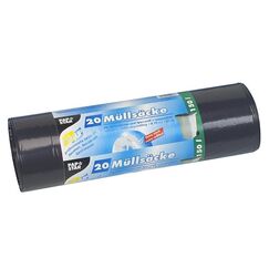 Weita PAP12443 Abfallbeutel 150 l Schwarz 20 Stück(e)