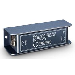 Palmer Audio PDIR01 Direkte Box Aktive Direktbox Blau