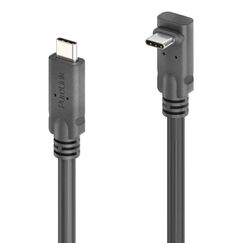 PureLink PureInstall MicroX4 USB Kabel USB4 Gen 2x2 0,5 m USB C 20 Gbit/s 240 W Schwarz, Länge: 0,5 m