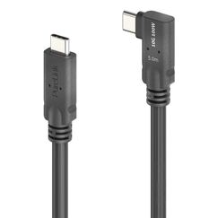 PureLink PureInstall MicroX4 USB Kabel USB 3.2 Gen 2 (3.1 Gen 2) 5 m USB C 10 Gbit/s 100 W Schwarz