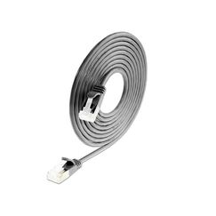 SLIM Patchcords PKW-LIGHT-STP-K6A 0.25 SW Netzwerkkabel Schwarz 0,25 m Cat6a U/FTP (STP), Farbe: Schwarz, Länge: 0,25 m