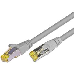 Wirewin S/FTP CAT6A 25.0m Netzwerkkabel Grau 25 m S/FTP (S-STP) Rund, Farbe: Grau