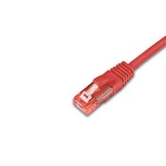 Wirewin PKW-UTP-KAT6 0.25 RT Netzwerkkabel Rot 0,25 m Cat6 U/UTP (UTP)