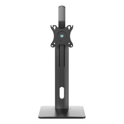 PureMounts PM-OFFICE-ST-01 Flachbildschirm-Tischhalterung 61 cm (24") Tisch/Bank Schwarz