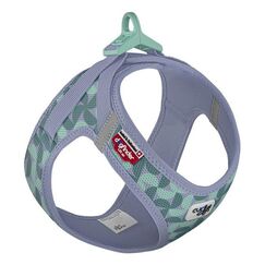 Curli Vest Geschirr Air-Mesh LE26 Blau, Grau Netz Hund Zugfreier Gurt