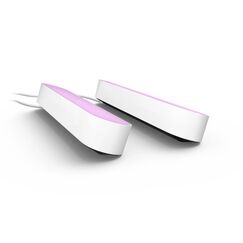 Philips by Signify Philips Hue White & Color Ambiance Play 2er-Pack Lightbar Basis Weiss