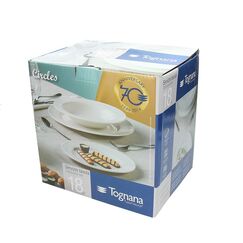Tognana Porcellane PS070182145 Geschirrset 18 Stück(e) Porzellan Weiß