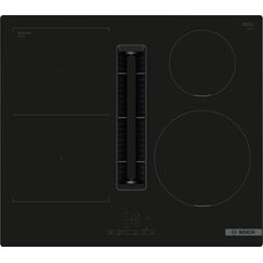 Bosch Serie 4 PVS601B16E Kochfeld Schwarz Integriert 60 cm Zonen-Induktionskochfeld 4 Zone(n) Integrierte Haube