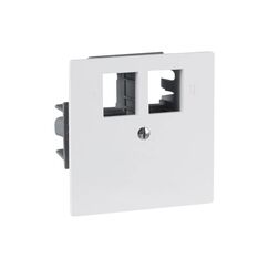 R&M R170805-WS Wandplatte/Schalterabdeckung Weiß