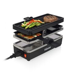 Tristar RA-2741 Raclette Grill 2 Person(en) 400 W Schwarz, Edelstahl
