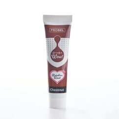 Rainbow Dust ProGel Lebensmittelfarbe Kastanie 25 g