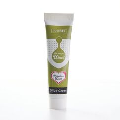 Rainbow Dust ProGel Olive Green 25 g Gel Grün Künstliche Lebensmittelfarbstoffe